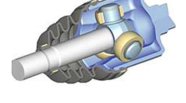 Rendu 3D du joint tripode